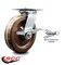 Service Caster 8 Inch High Temp Phenolic Caster with Roller Bearing and Brake/Swivel Lock SCC SCC-35S820-PHRHT-SLB-BSL - alternate 4